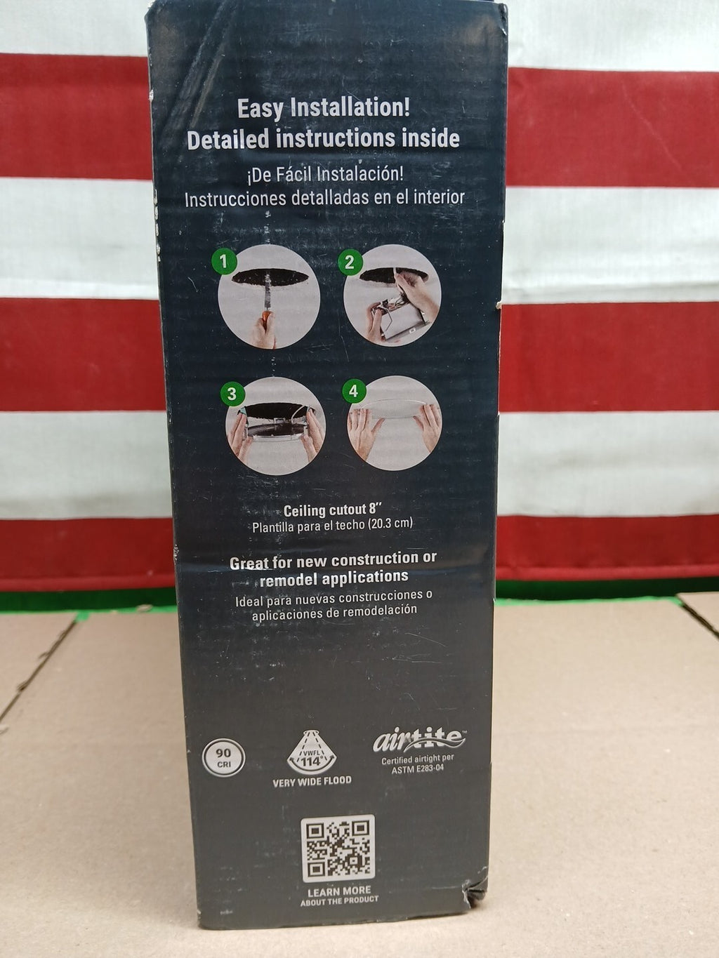 HALO 8 in. Selectable CCT and Lumens Canless Recessed Integrated LED Kit