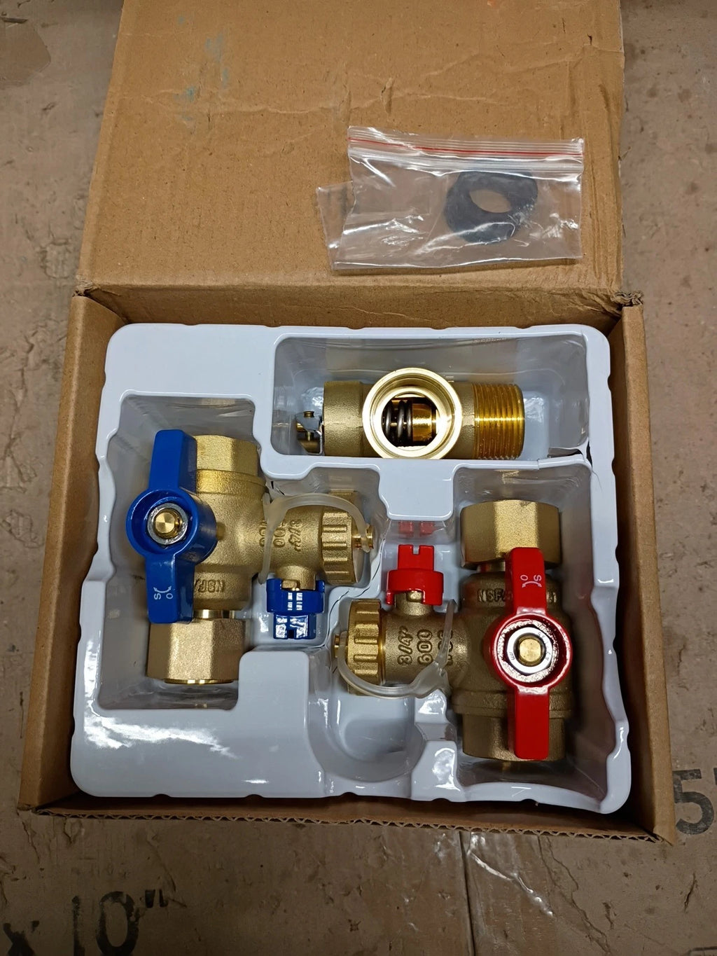 Rheem RTG20326 Brass Service Valves for Tankless Water Heaters, Open Box,