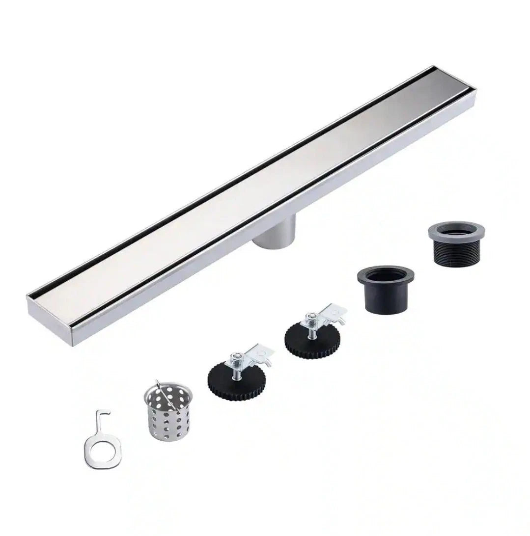 RAINLEX 24 in. Stainless Steel Linear Shower Drain with Tile-in Cover