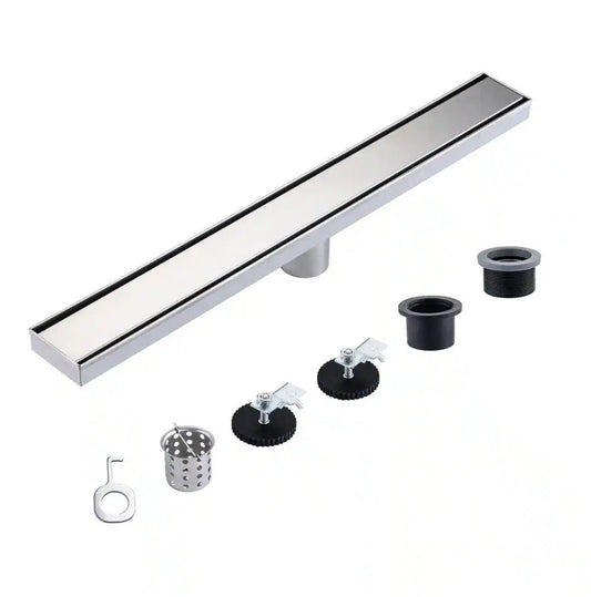 RAINLEX 24 in. Stainless Steel Linear Shower Drain with Tile-in Cover