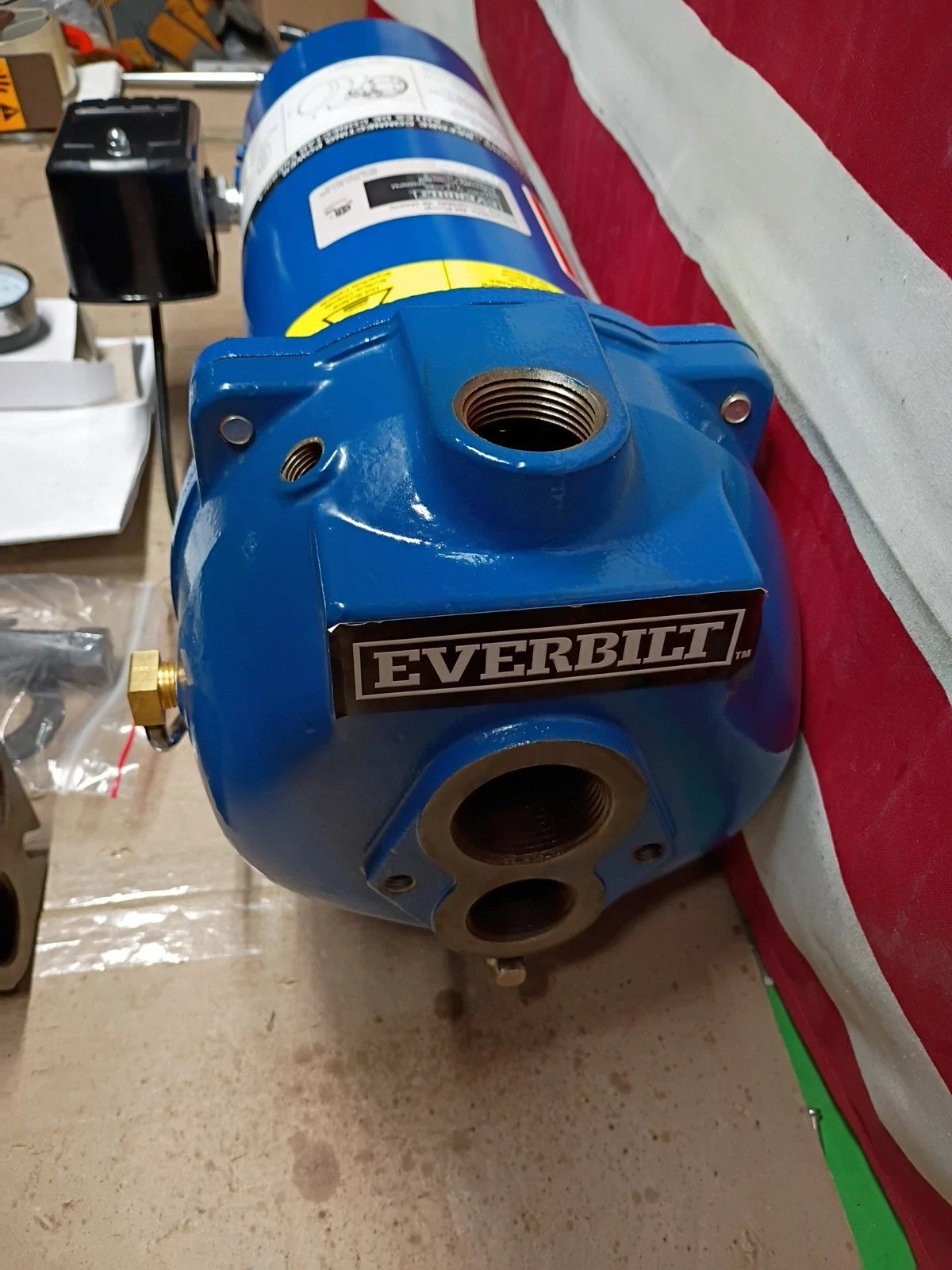 Everbilt HDCWJ10, 1 HP Professional Convertible Jet Pump 24 GPM, OB, Parts Only,