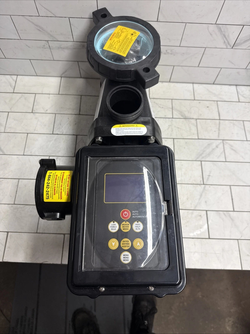 K2 Pumps Pool Pump 1 Hp Variable Speed 230 Volt Doe & Cec Compliant New Open Box
