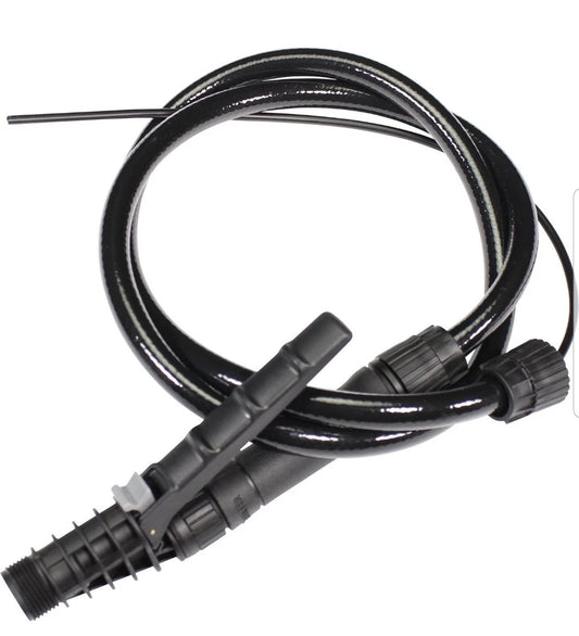 182884 PVC Hose and Shut-Off Kit for 2 Gallon Poly Sprayers,Black
