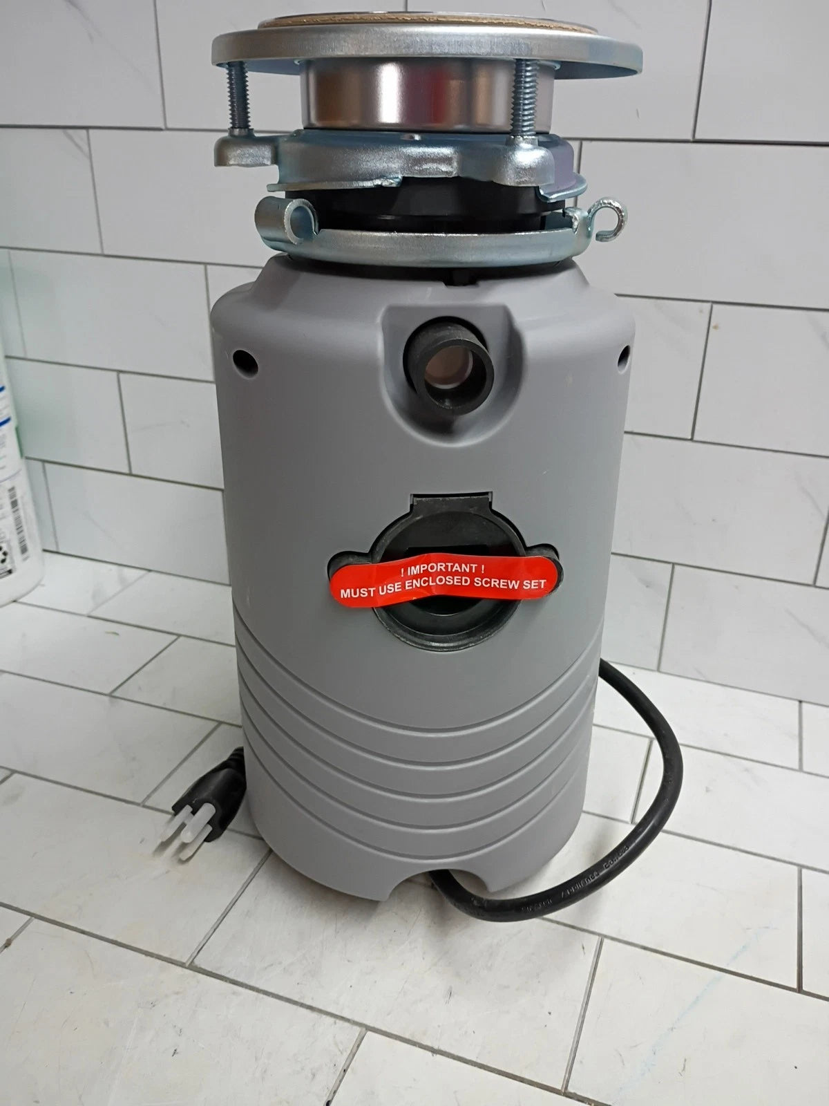 Glacier Bay GB500 Turbo Grind 1/2hp Garbage Disposal - Open Box