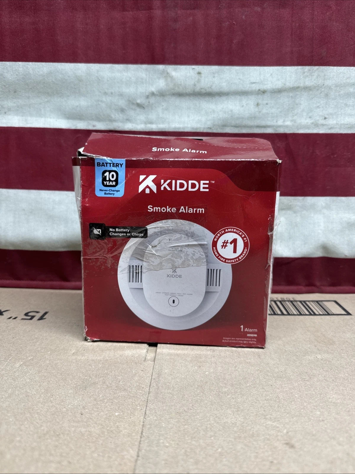 Kidde Detect Smoke Alarm Model 20SD10 10 Year Battery