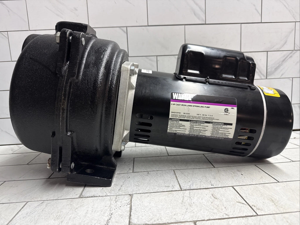 Wayne WLS200, 2 HP Permanent Lawn Irrigation Sprinkler Pump 240V Open Box