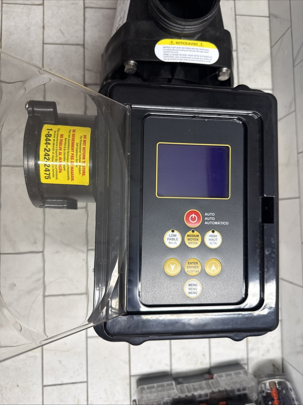 K2 Pumps Pool Pump 1 Hp Variable Speed 230 Volt Doe & Cec Compliant New Open Box