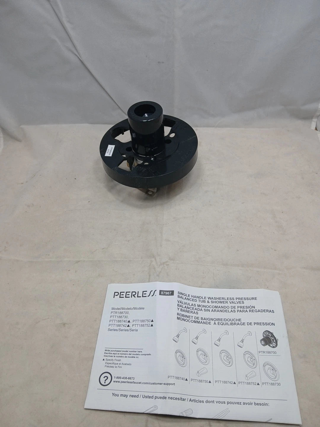 Peerless Pressure Balance Valve and Cartridge PTR188700-IP