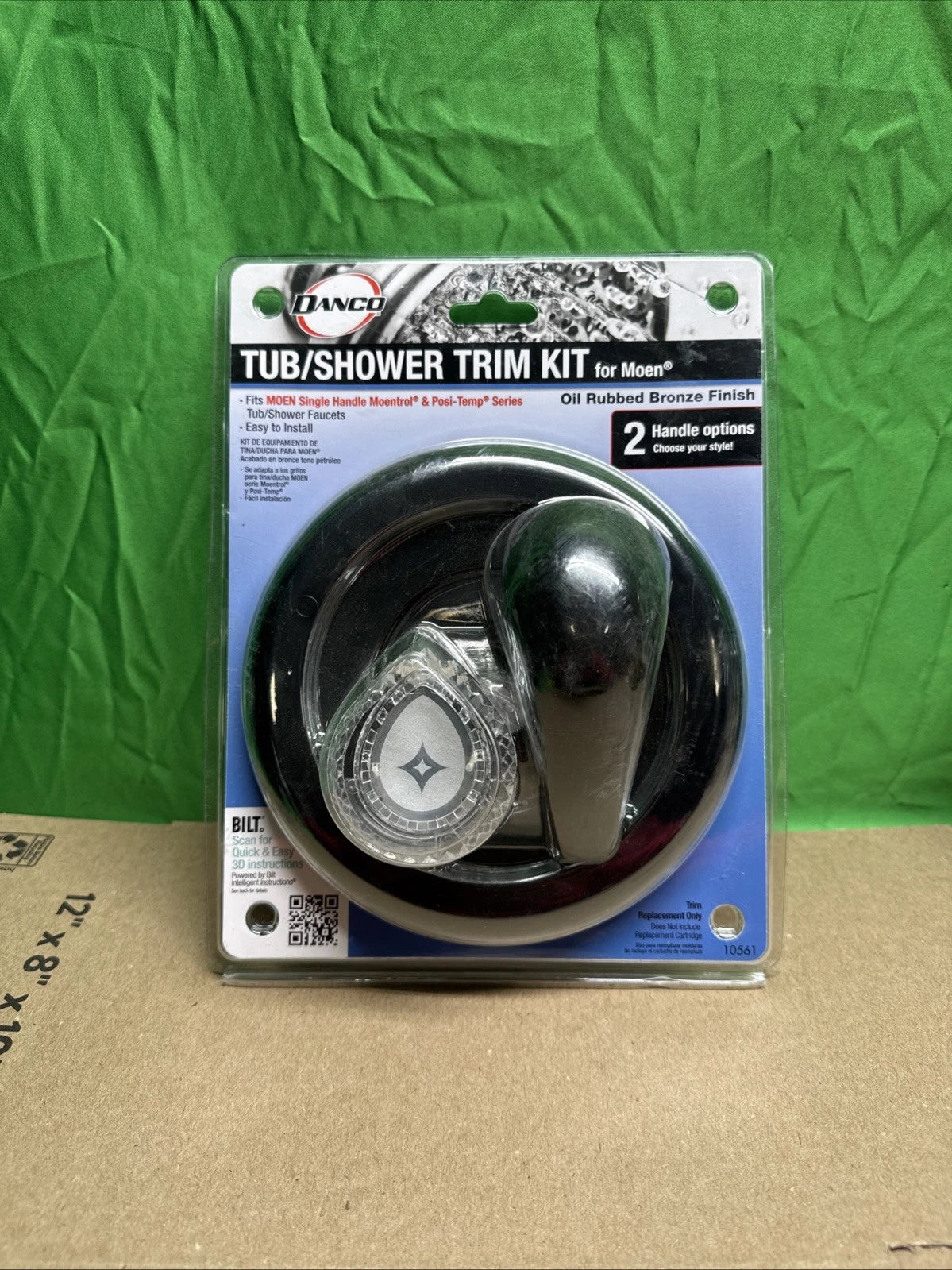 NEW Danco Tub/Shower Trim Kit for Moen - OIL RUBBED BRONZE - 10561
