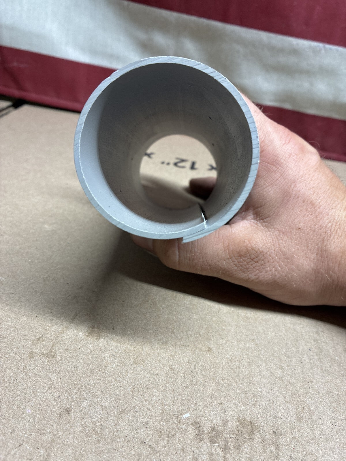 CARLON E200JS6 PVC 2” x 6” Schedule 40 Split Duct Coupling by ABB OPEN BOX