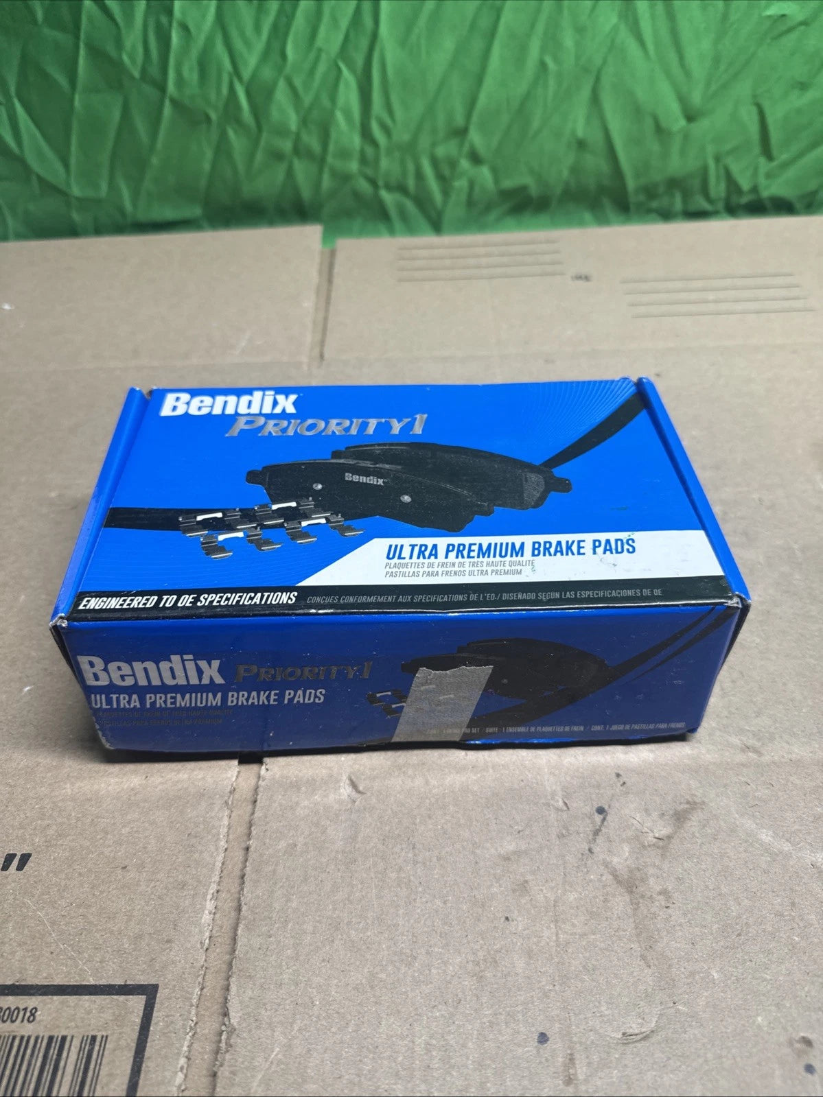 Disc Brake Pad Set-Priority One Ceramic BPR Bendix fits 09-16 Toyota Venza