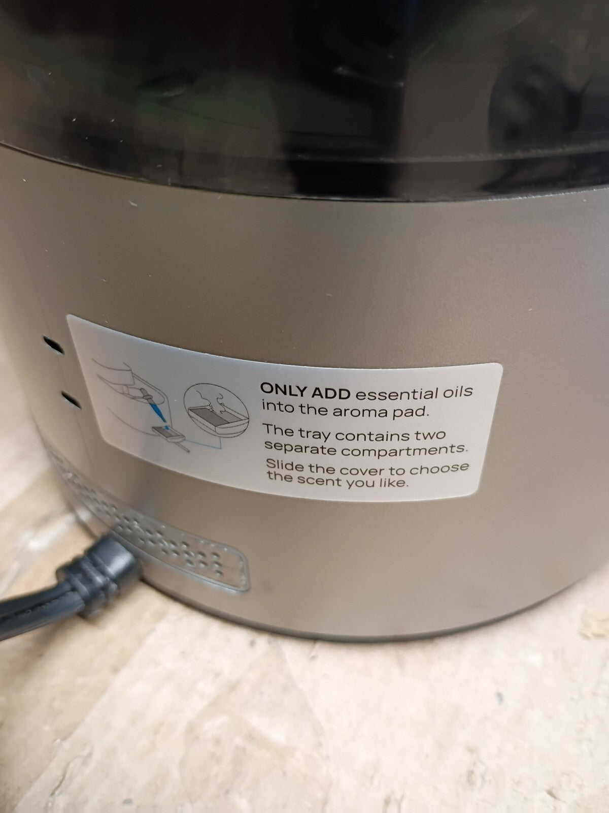 Dreo 6L Humidifiers for Bedroom, Smart Warm  Cool Mist for Large Room, 60Hr