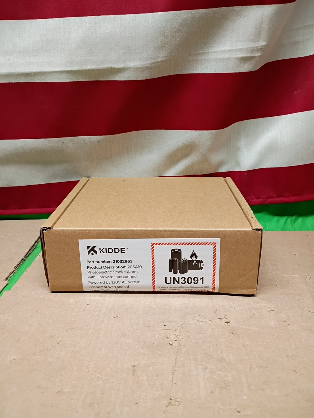 Kidde 20SA10 Hardwired Smoke Detector, 10-Year Battery, Interconnectable