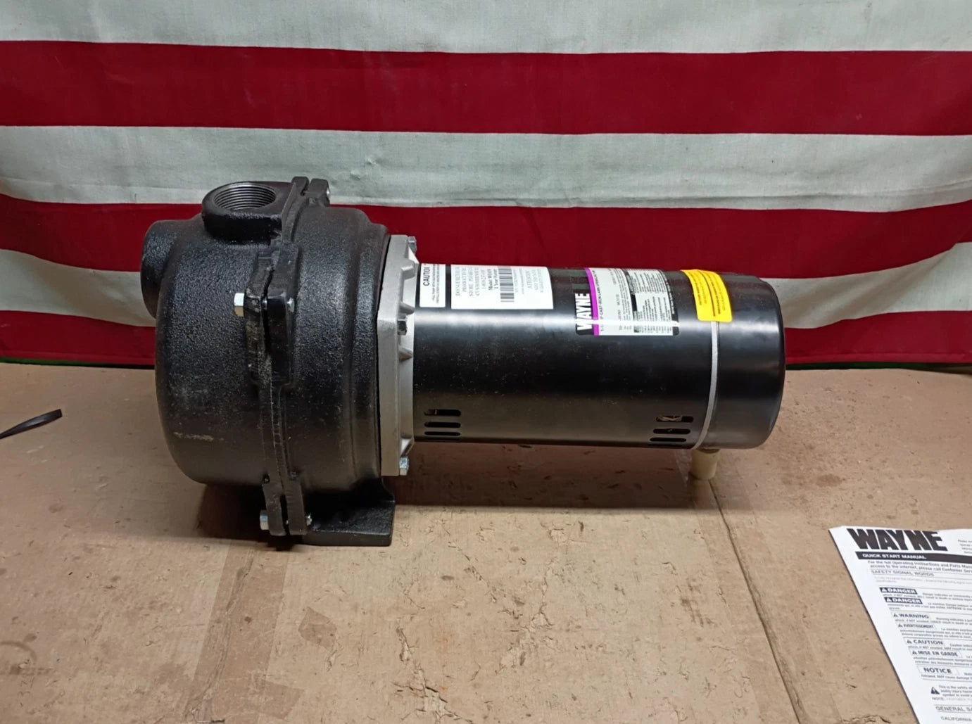 Wayne WLS150 1.5 HP Cast Iron Lawn Irrigation Sprinkler Pump NEW OPEN BOX