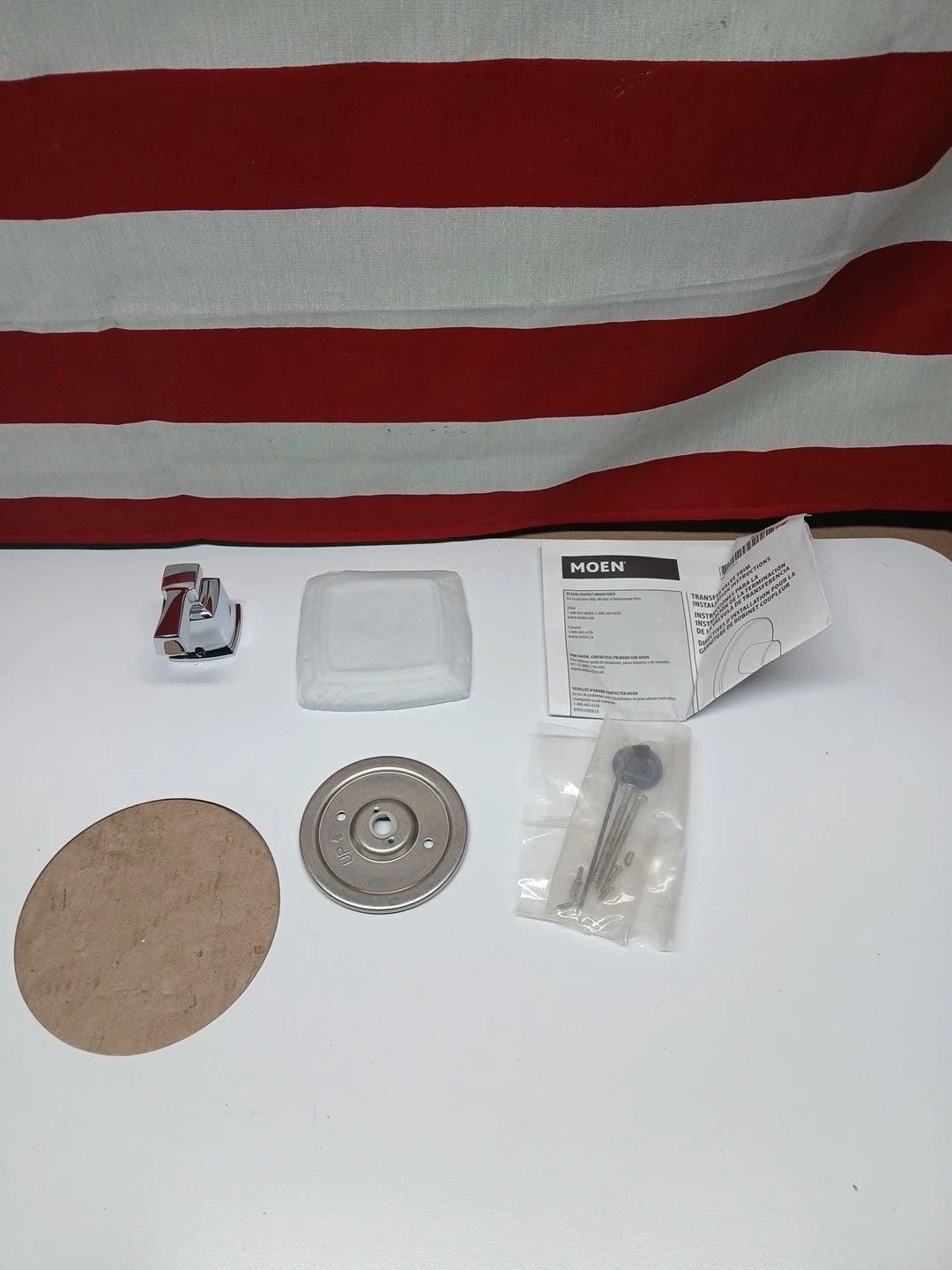 MOEN Boardwalk 1-Handle M-CORE Transfer Valve Trim Kit in Chrome (Valve Not...
