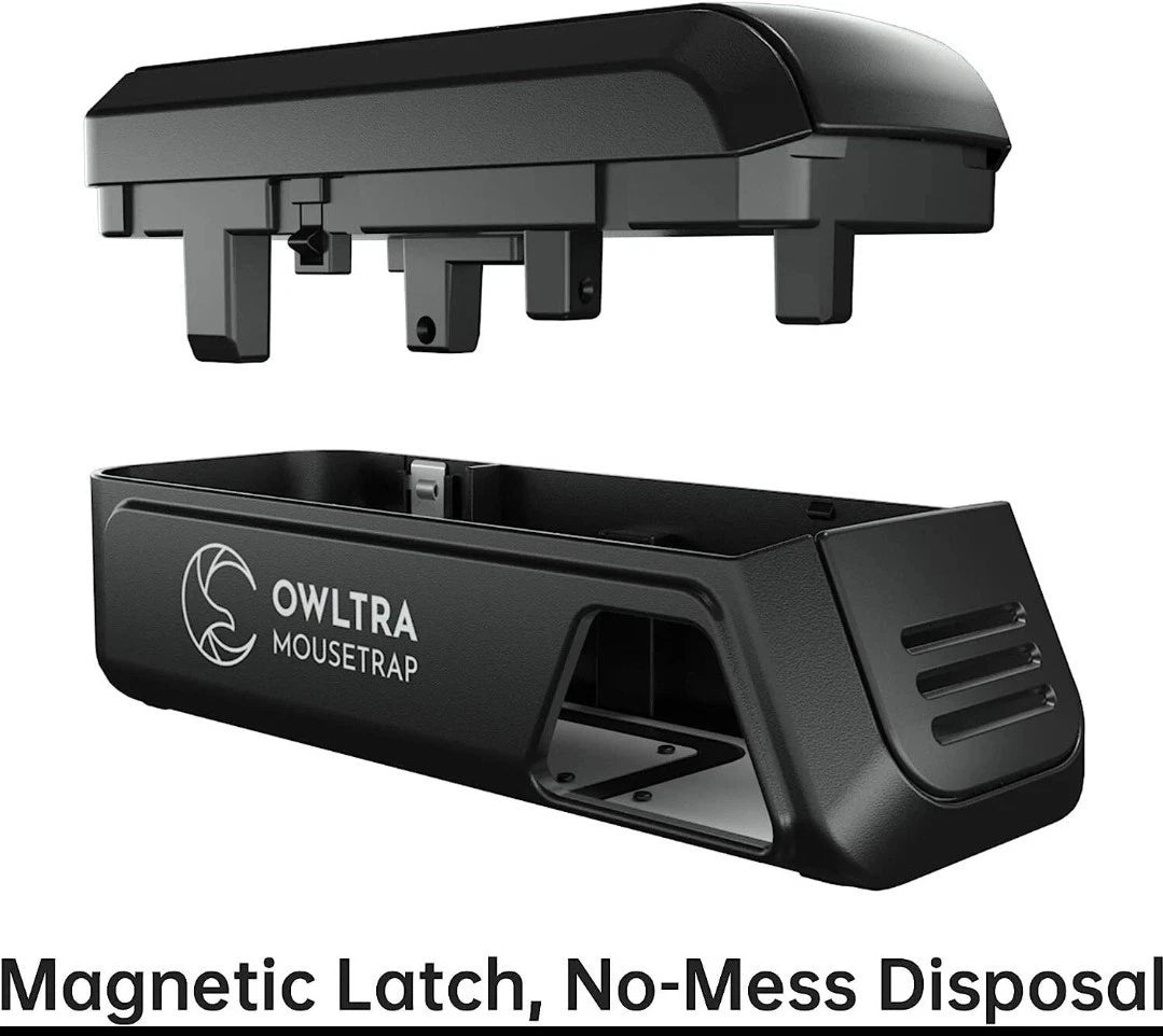 OWLTRA Indoor Electric Mouse Zapper Trap - Child and Pet Safe Technology - OW2.