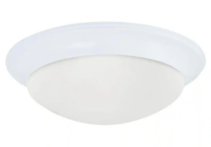 Generation Lighting 75436-15 Nash 3-Light White Flush Mount Open Box