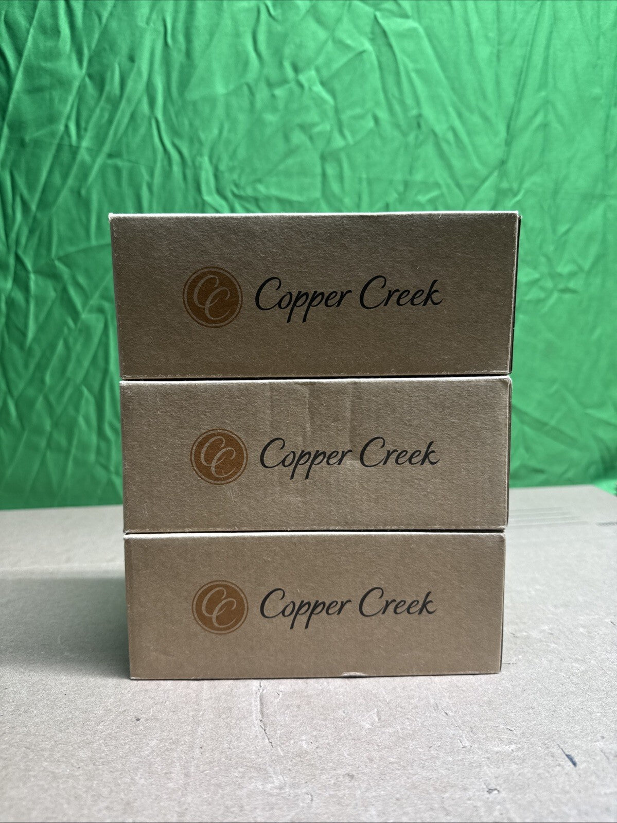 3 Pack Copper Creek Egg Passage Hall/ Closet Door Knob In Tuscan Bronze EK2020TB