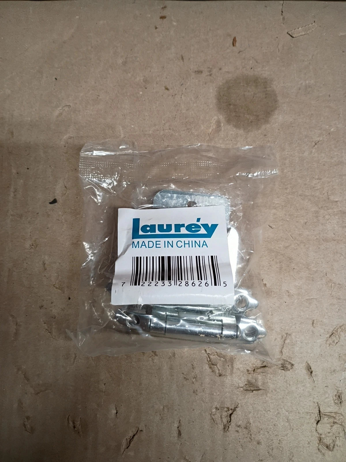 25PK Laurey Chrome 3/8" Self Closing Inset Hinges 2/Pack Silver 28626
