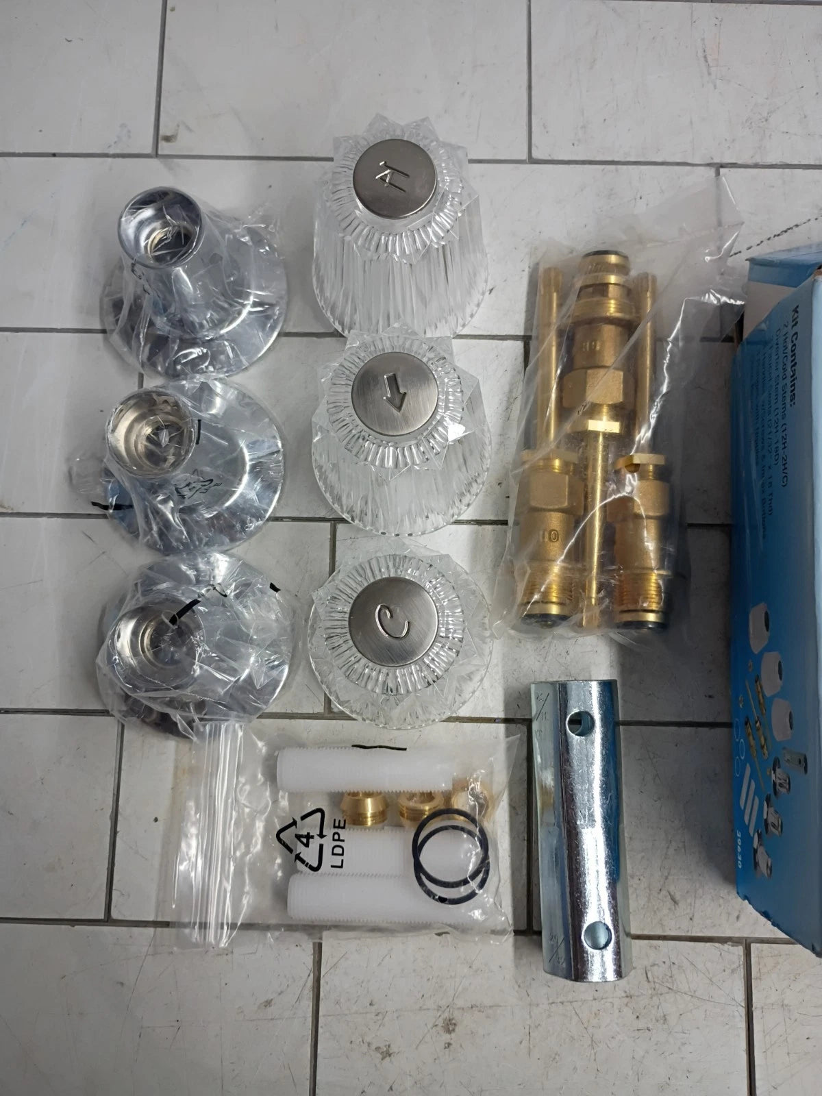 1pk Danco 39630 Tub Shower Rebuild Kit For Pfister. - OPEN BOX Complete Set