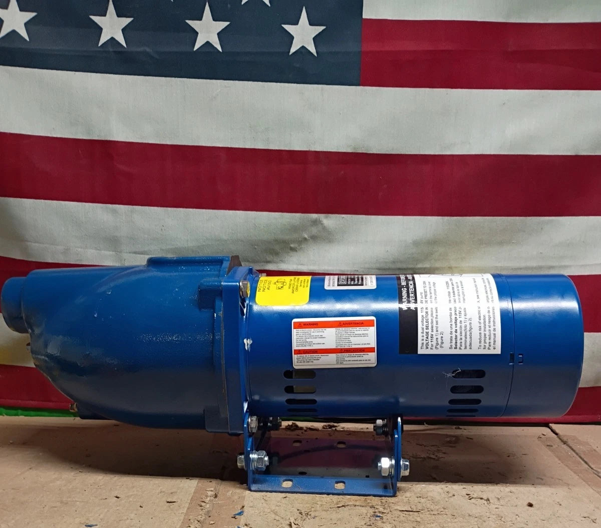 Everbilt 3/4 HP Cast Iron Shallow Well Jet Pump HDSWJ7 as is, For Parts