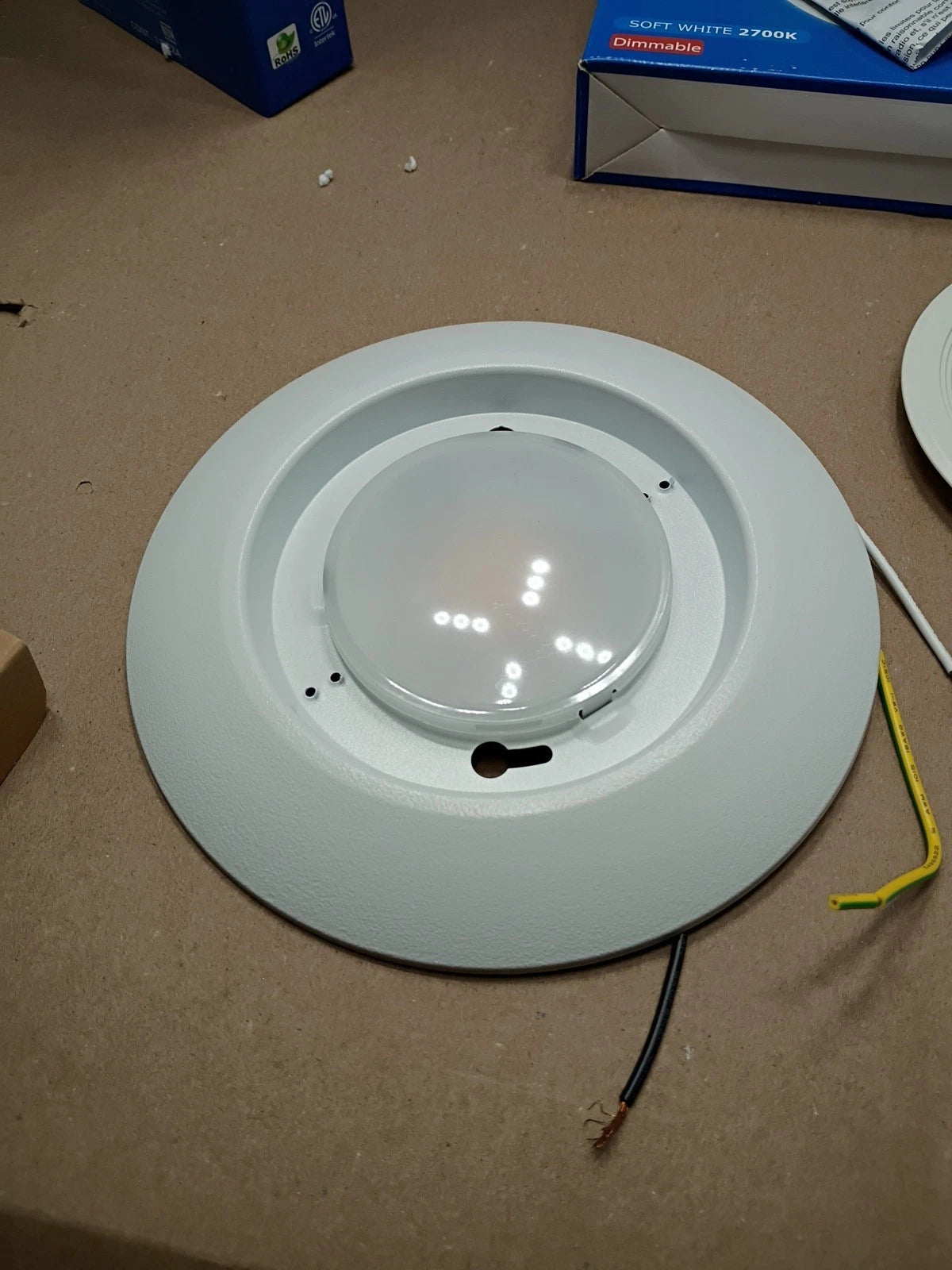 9PK megaman LED Ceiling Light MXTL1031 Light Out 800 Lumens New Open Box
