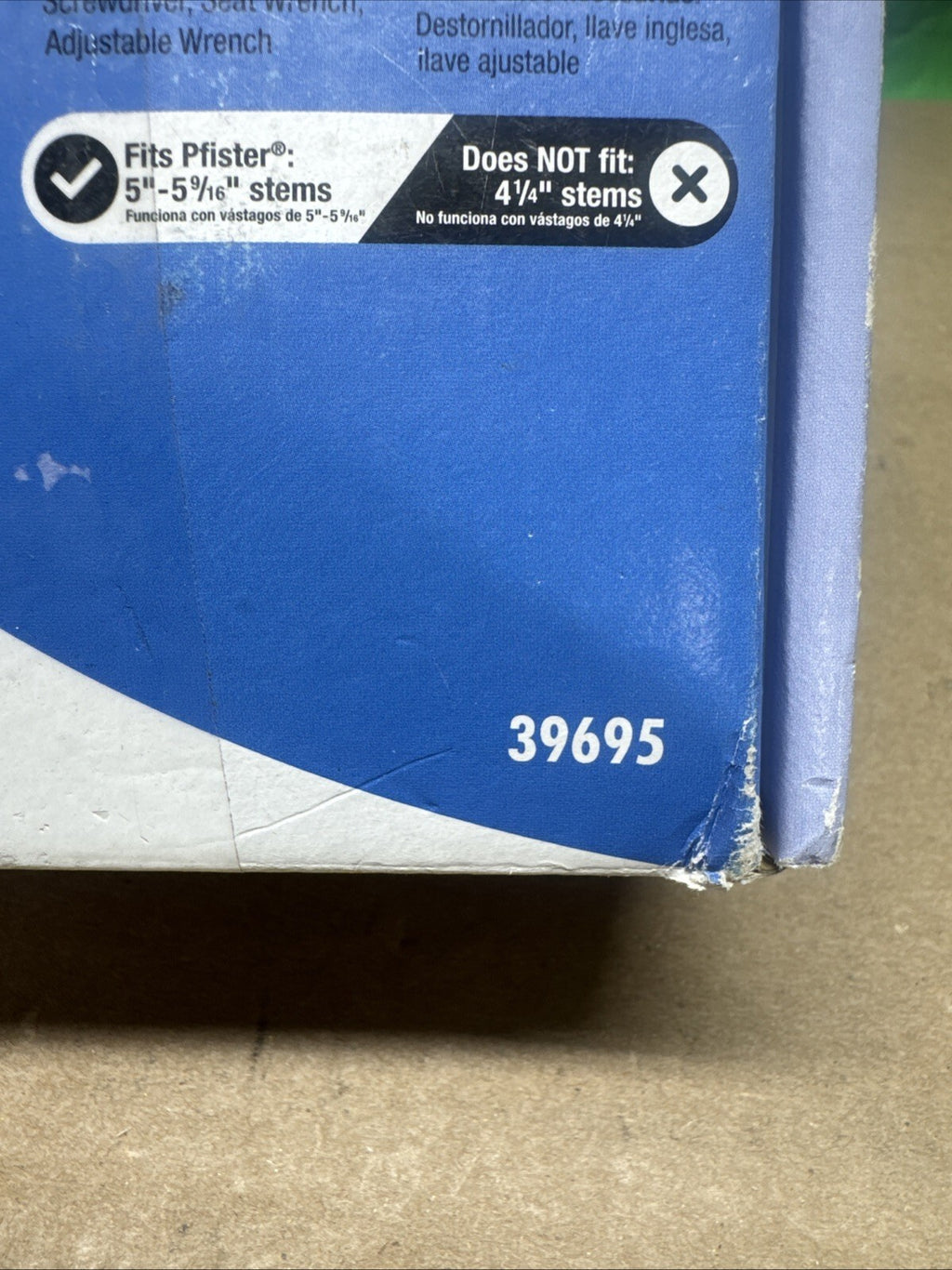 Danco Tub/Shower Remodeling Kit for Pfister - Porcelain Lever 39695
