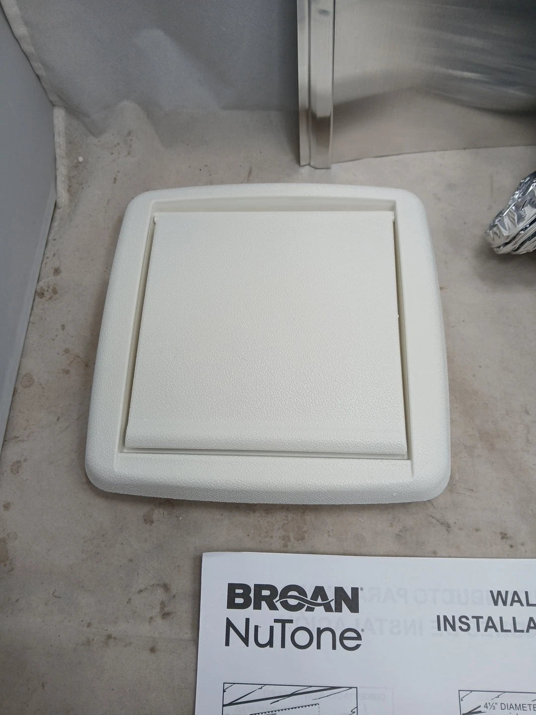 Broan-NuTone WVK2A Flexible Wall Ducting Kit for Ventilation Fans Exhaust Fans.