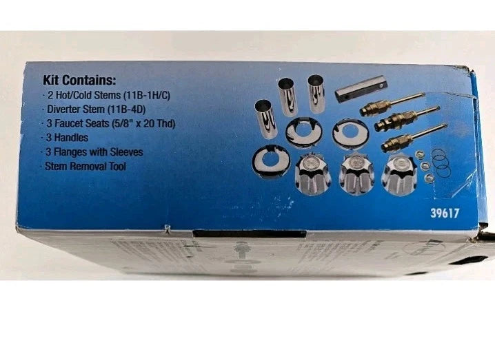 6pk Danco Tub/Shower Remodeling Kit for Gerber 39617 Complete - Open Box