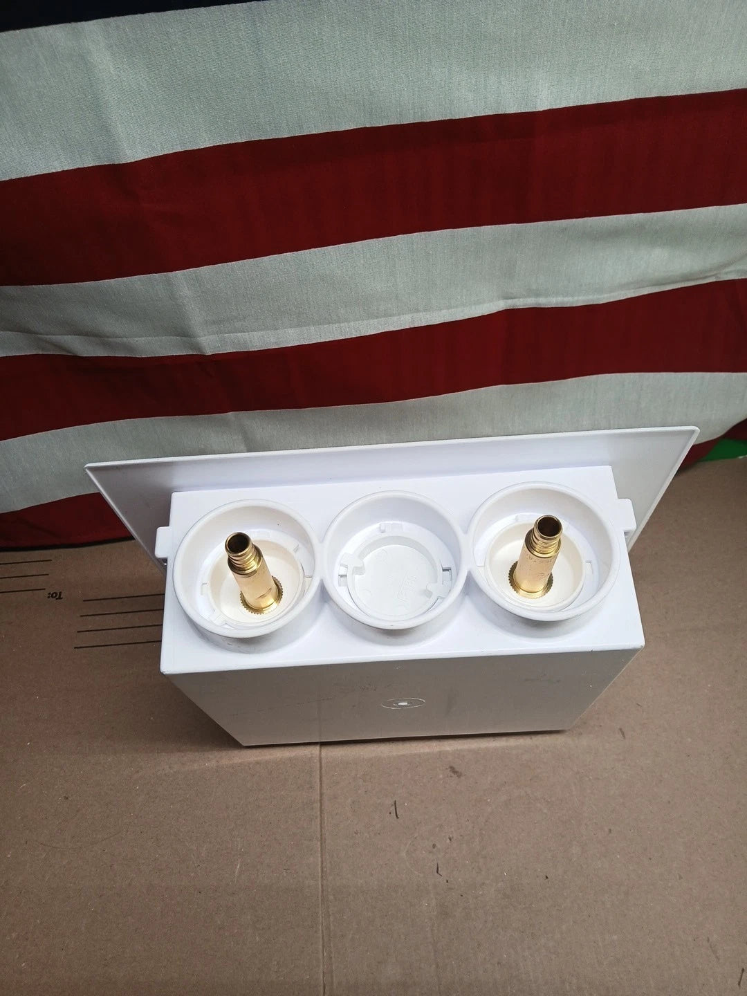 "Washing Machine Outlet Box'' Oatey Quadtro 4 Options Model 38529 NOB "COMPLETE"
