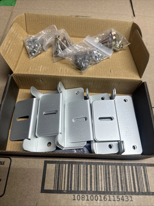 Renogy 2 Sets Solar Panel Mounting Z Bracket Set of 4 Units (RNG-MTS-ZBx2)