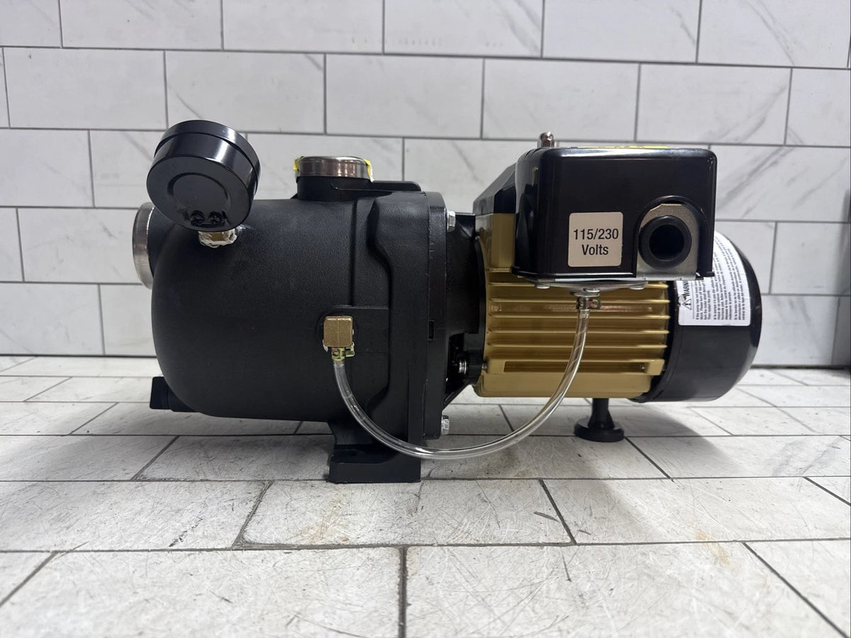K2 Pumps Shallow Well Jet Pump 3/4 Hp Lead Free Thermoplastic 115/230V OPEN BOX