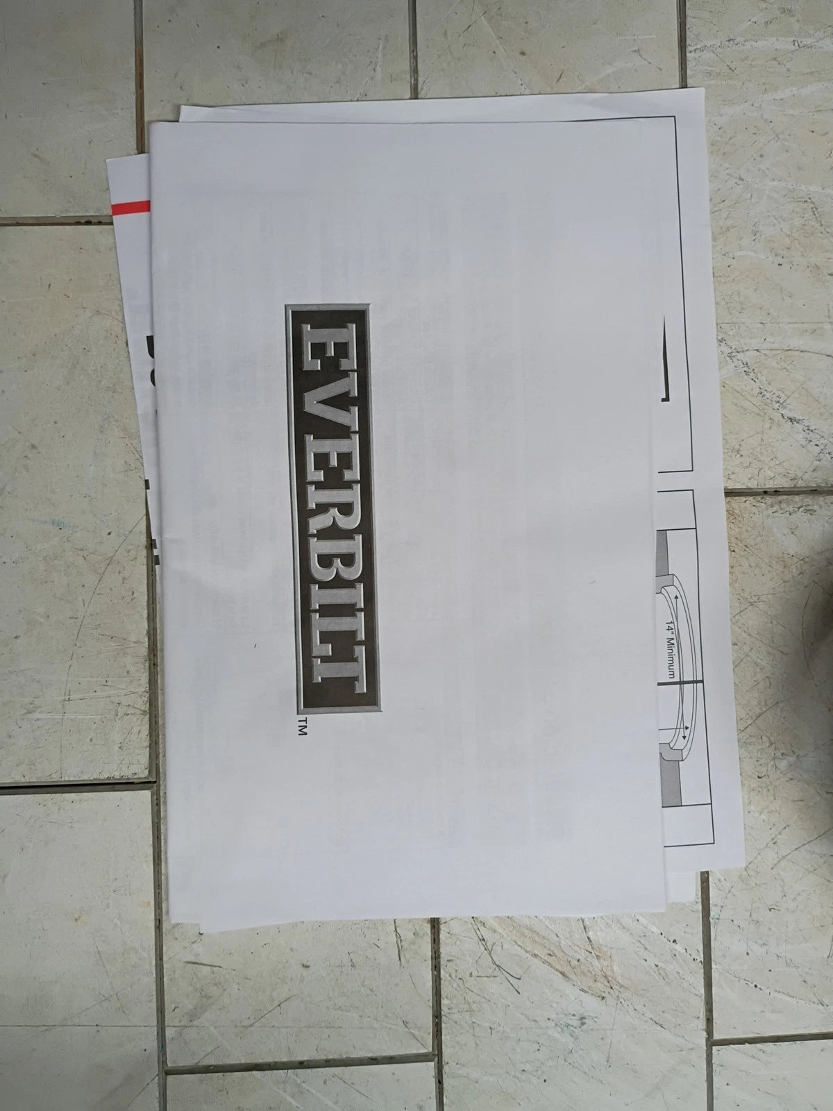 Everbilt HDS50 1/2 HP Cast Iron Submersible Sump Pump open box