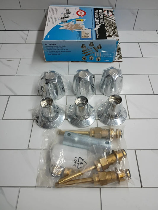 (1) PK Danco 39619Tub/Shower Remodeling Kit for Pfister - CHROME NEW Open Box
