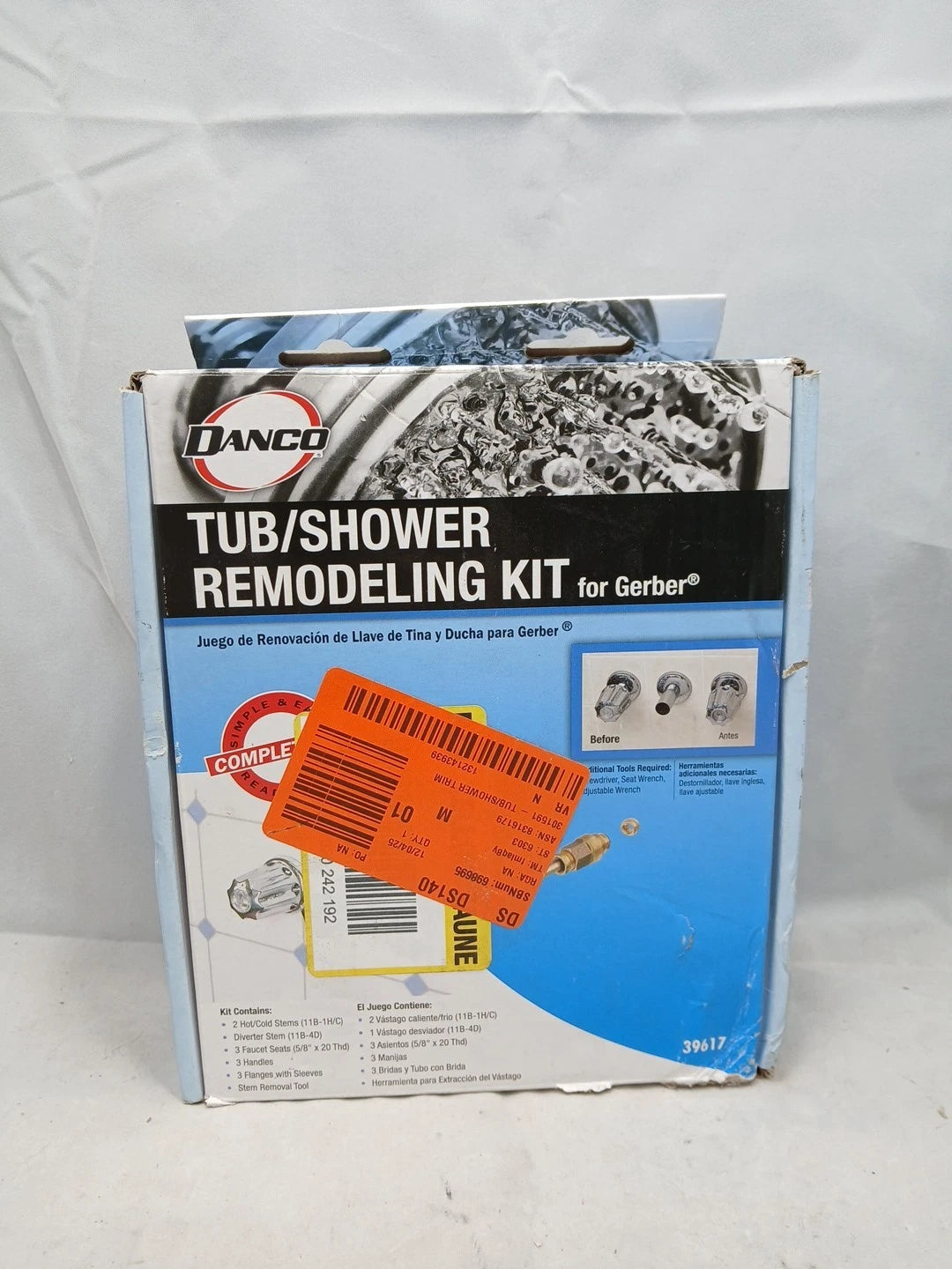 NEW OB Tub/Shower Remodeling Kit for Pfister Verve - CHROME - 39617 (ob)