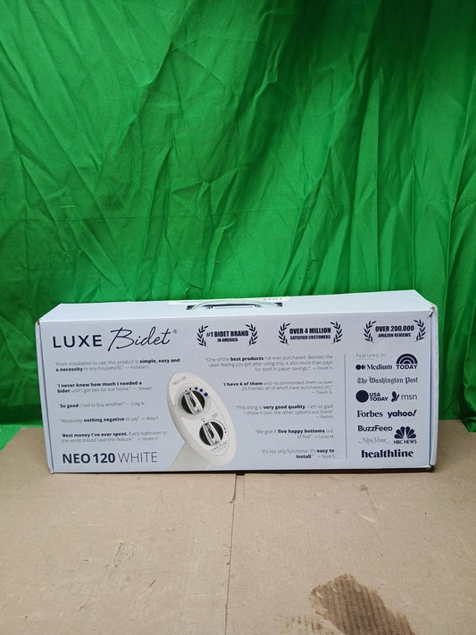 LUXE Bidet NEO 120 - Self-Cleaning Nozzle, Fresh Water Non-Electric Bidet