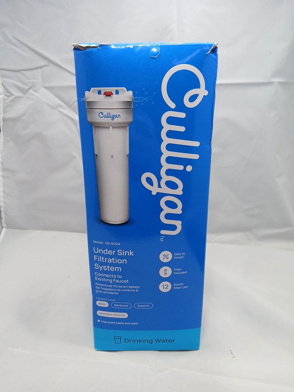 Culligan Under-Sink Drinking Water Filter 033663005440 US-600A Culligan US-600A
