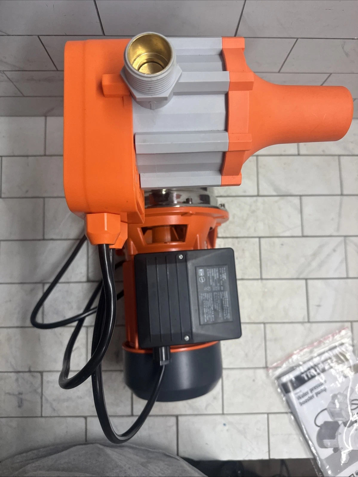 TRUPER PRE-11 - 1-HP Water Pressure Booster Pump System New Open Box