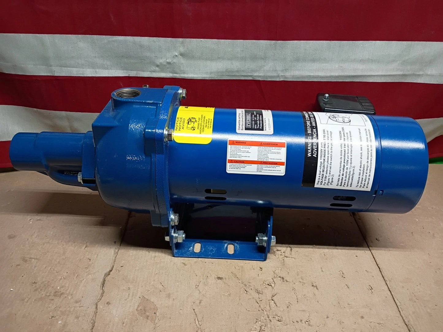 Everbilt HDCWJ10 1 HP Professional Convertible Jet Pump OPEN BOX,