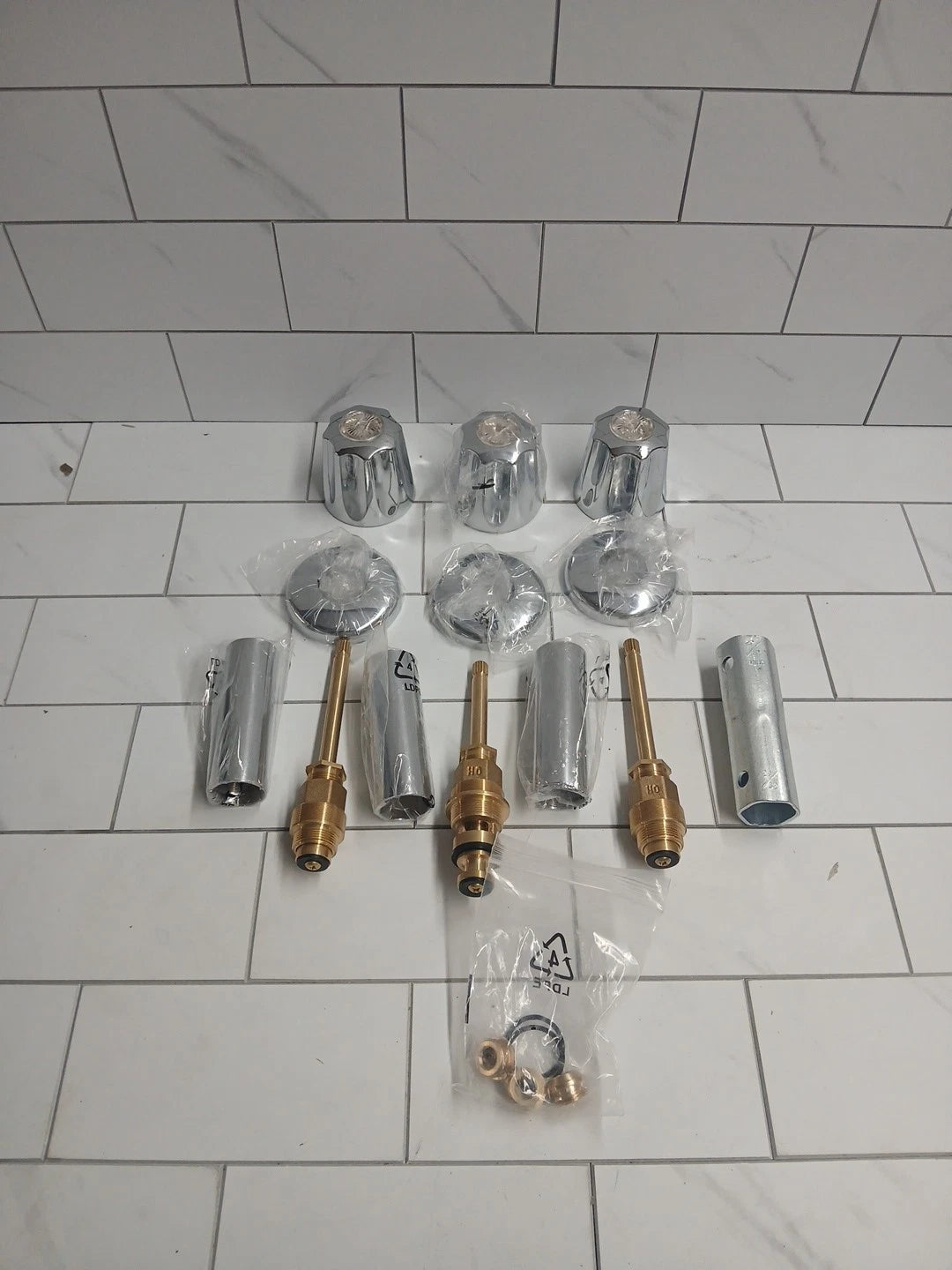 Danco 39617 Tub/Shower Remodeling Kit for Gerber - CHROME NEW Open Box