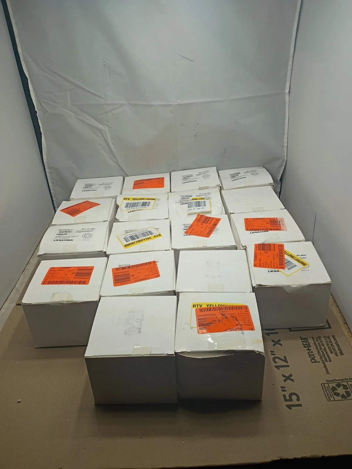 Lot Of 18 Elkay LKQS35BK Polymer Drain Fitting w/ Removable Basket Strainer