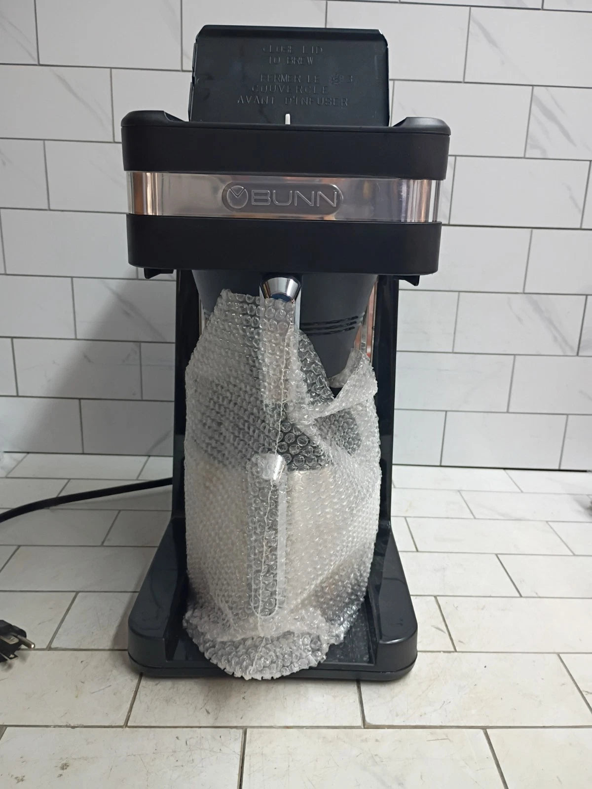 BUNN 55200 CSB3T Speed Brew Platinum Thermal Coffee Maker Stainless Steel 10-Cup