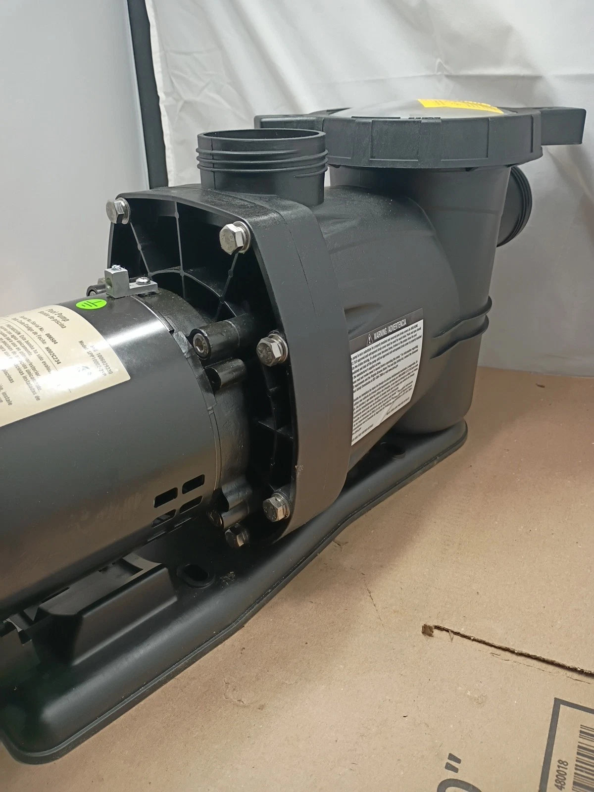 Everbilt 1 HP Pool Pump InGround 2 Speed 230V (Model SPP10002-2SP) NEW OB