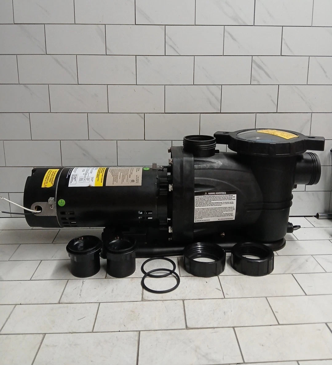 Everbilt 1.5 HP 2-Speed Pool Pump 230-Volt SPP15002-2SP NEW OPEN BOX