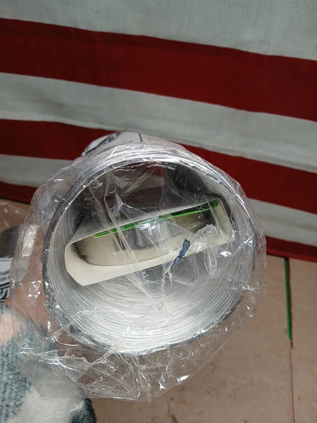 2pk Everbilt 8’ X 4” Diameter Flexible Dryer Transition Duct - Includes 2 Clamp