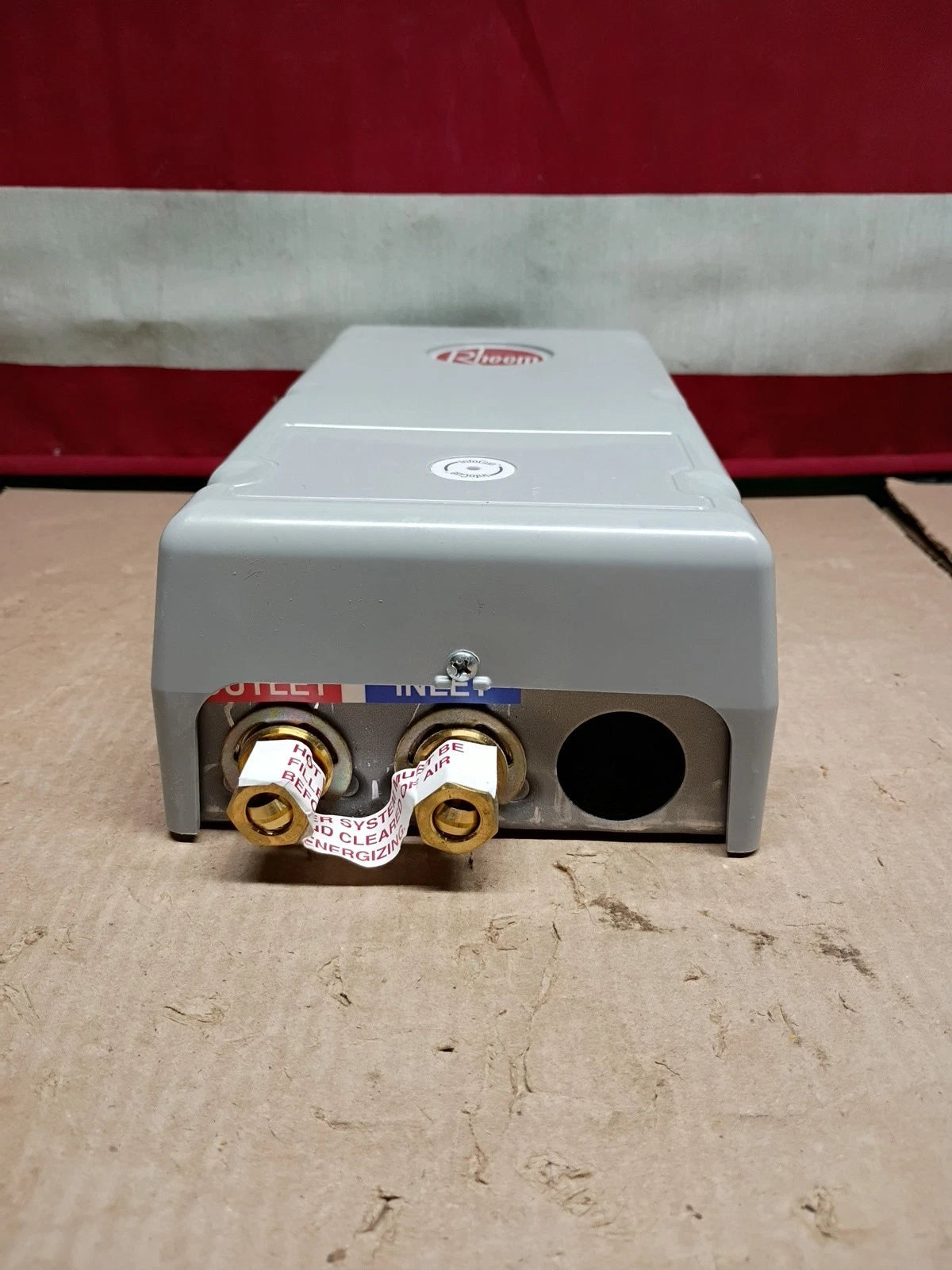 Rheem RTEH2412 2.4kW 120V Non-Thermostatic Tankless Water Heater Commercial NEW