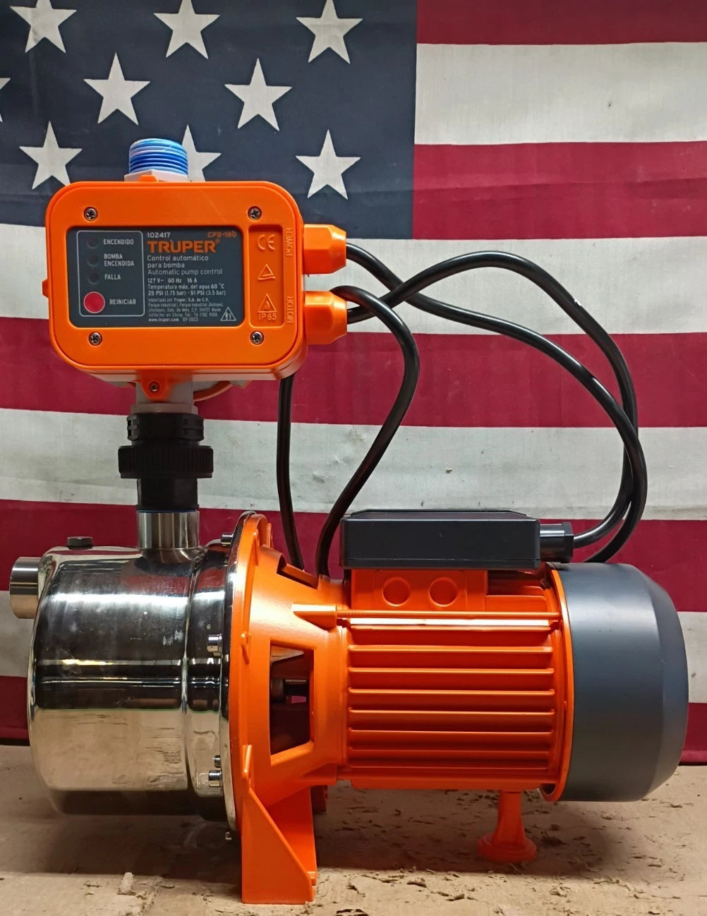 TRUPER PRE-11 Water Pressure Booster System For Parts Only