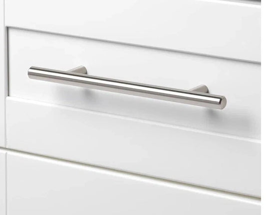 10PK 8INCH NEW GlideRite Cabinet Bar Pull Stainless Steel 5" Cc 5008-128-SS