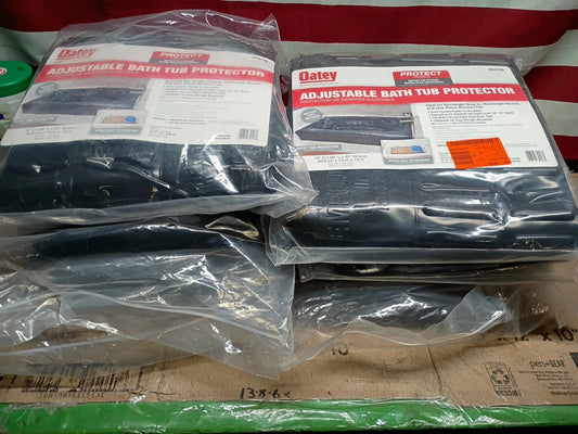 6PK Oatey 34126, Adjustable Bathtub Protector 16"x60"x40" High Endurance Liner,