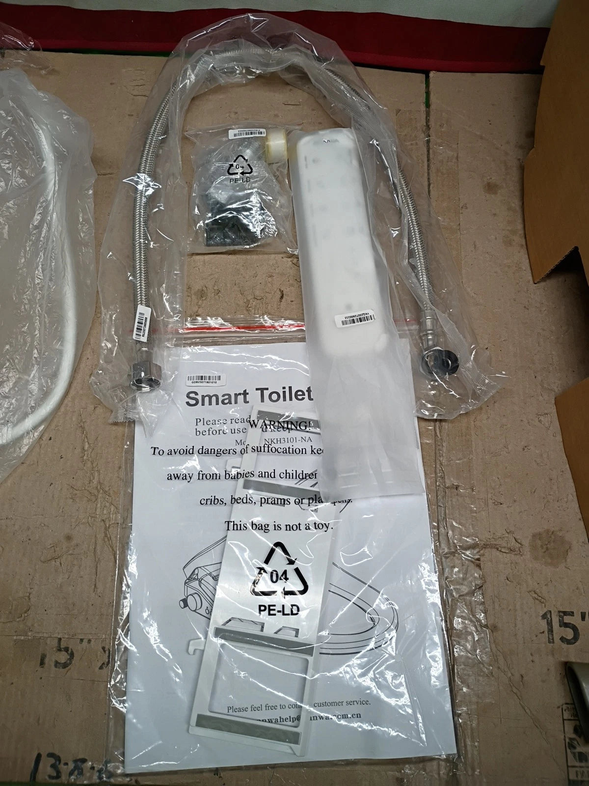ANNWA Smart Bidet Toilet Seat NKH3101-NA, OPEN BOX